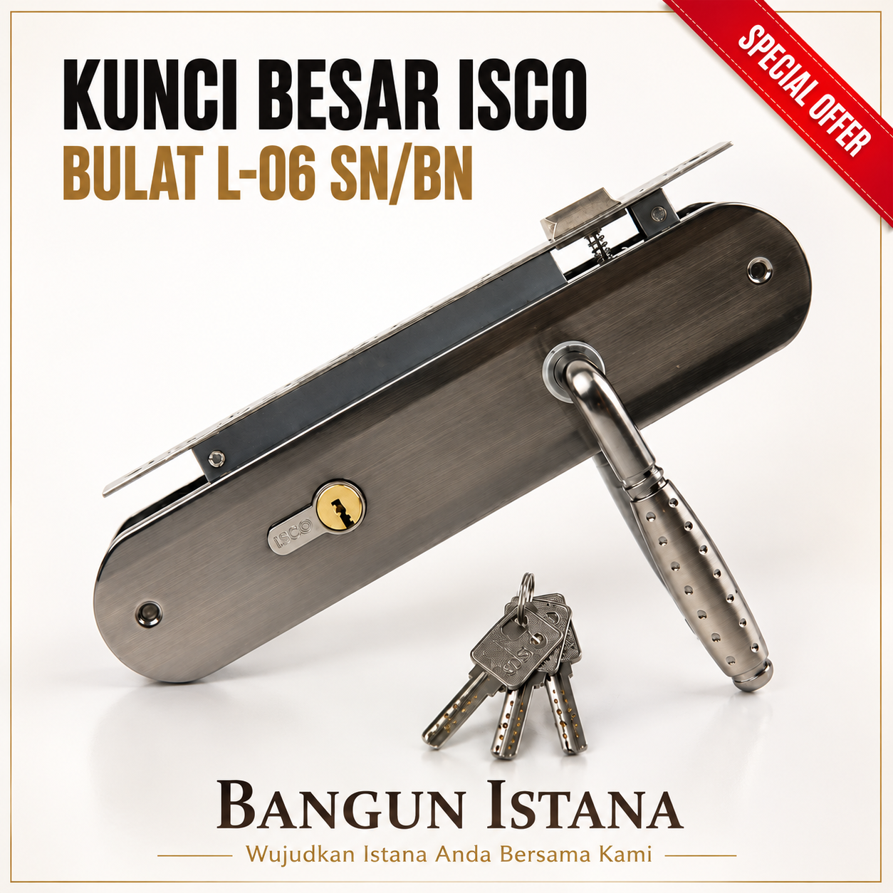 KUNCI PINTU ISCO L-06 SNCP